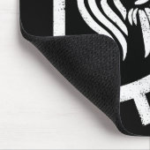 Raven Banner Viking Flag Mousepad (Ecke)