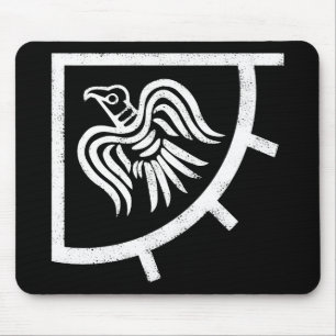 Raven Banner Viking Flag Mousepad