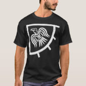 Raven Banner Viking Flag T-Shirt (Vorderseite)