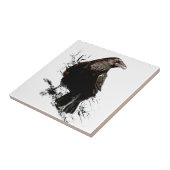Raven Bird Art Collection Fliese (Seite)