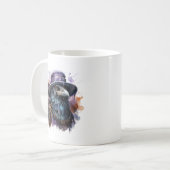 Raven Bird, Assistent für Wasserfarbe Kaffeetasse (Vorderseite Links)