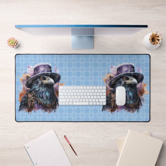 Raven Bird, Assistent für Wasserfarbe Schreibtischunterlage (Büro 1)