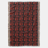 Raven Bird Blanket Spirit Animals Throw Blankes Decke (Vorderseite Vertikal)