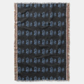 Raven Bird Blanket Spirit Animals Throw Blankes Decke (Vorderseite Vertikal)