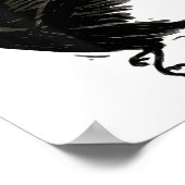Raven Bird Crow Tattoo _1 Poster (Ecke)