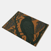 Raven Bird Fußmatte (Schrägansicht)