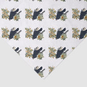 Raven Bird Seidenpapier (Ausschnitt)