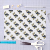 Raven Bird Seidenpapier (Handwerk)