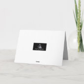 Raven Birthday oder Denken Sie an Ihre Karte (Rückseite)