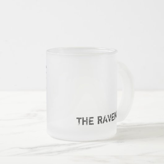 Raven, Black Feather Mattglastasse (VorderseiteRechts)