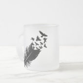 Raven, Black Feather Mattglastasse (Vorderseite Links)