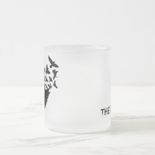 Raven, Black Feather Mattglastasse (Mittel)