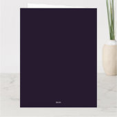 Raven Blick auf meine Intelligenz Raven Karte (Rückseite)