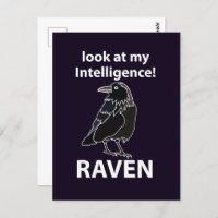 Raven Blick auf meine Intelligenz Raven