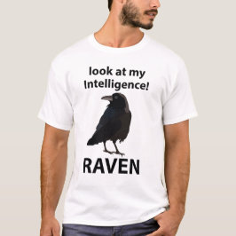 Raven Blick auf meine Intelligenz Raven T-Shirt