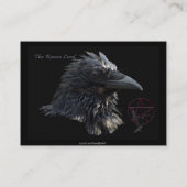 Raven Business Card Visitenkarte (Rückseite)