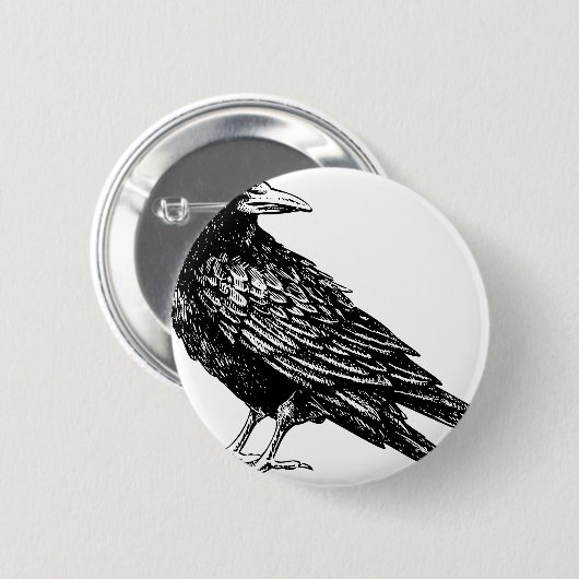 Raven Button (Vorne & Hinten)