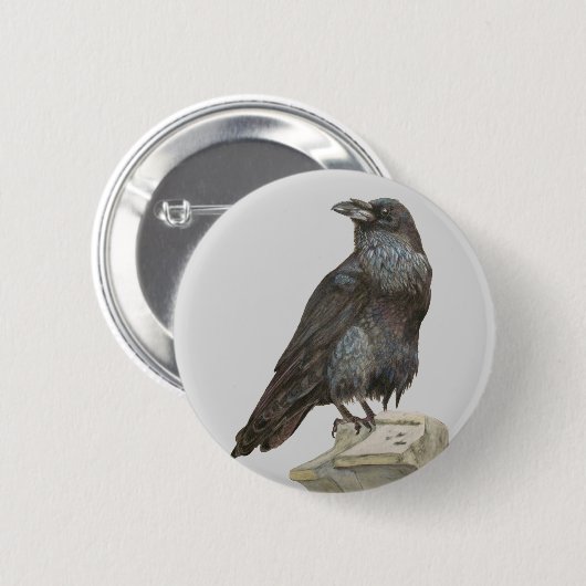 Raven Button (Vorne & Hinten)