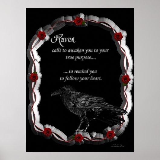 Raven Calling Poster (Vorne)