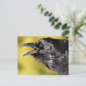 Raven Calling Postkarte (Stehend Vorderseite)