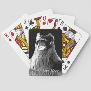 Raven Cards Custom Tribal Art Spielkarten