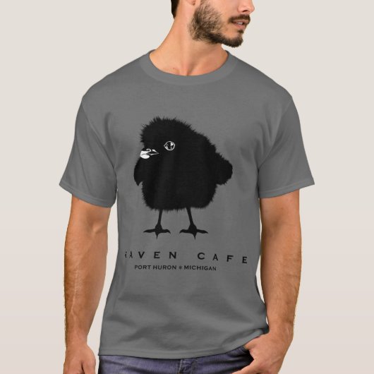 Raven Chick Oversized T-Shirt (Vorderseite)