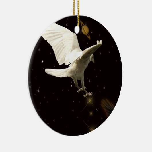 Raven Christmas Ornament (Rechts)