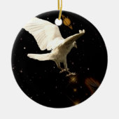 Raven Christmas Ornament (Vorne)