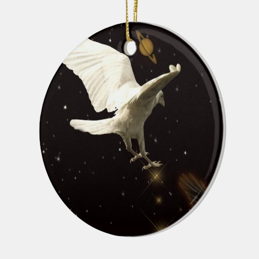 Raven Christmas Ornament (Links)