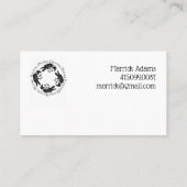 Raven Circle nie gothischer Visitenkarte (Rückseite)