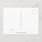 Raven Circle Nie mehr Halloween-Party Einladungspostkarte (Rückseite)