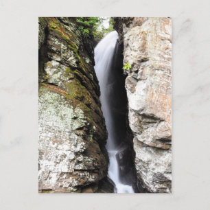 Raven Cliff Falls Wasserfall Helen GA Postcard Postkarte