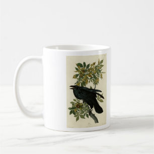 Raven (Common Raven) von Audubon Birds of America Kaffeetasse