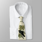 Raven (Common Raven) von Audubon Birds of America Krawatte (Gebunden)