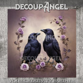 Raven Companies bei Twilight Decoupage Seidenpapier