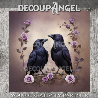 Raven Companies bei Twilight Decoupage Seidenpapier
