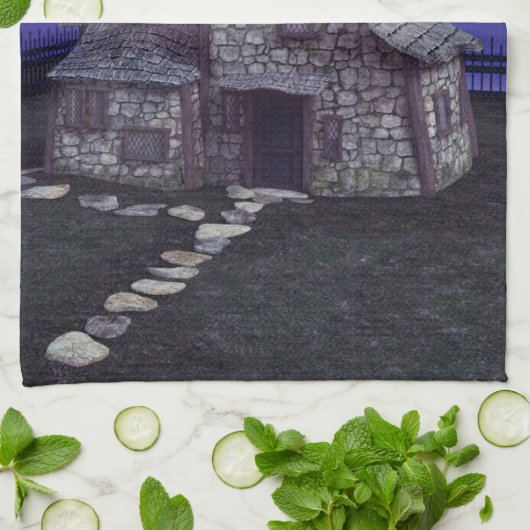 Raven Court Handtuch (Gefaltet)