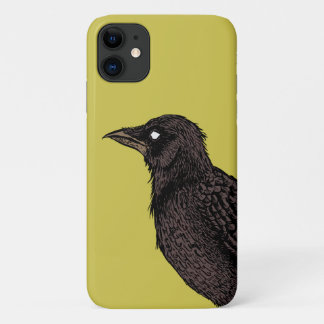 Raven Creepy Crow Bright Gothic Ink Art Case-Mate iPhone Hülle