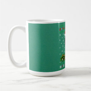 Raven Crow Bird Lover Xmas Weihnachtsmannmütze Ugl Kaffeetasse
