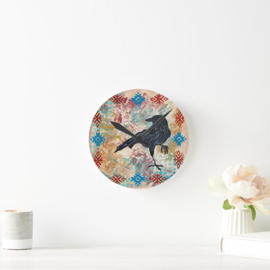 Raven Crow Wall Uhr (Zuhause)