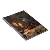 Raven Dark Symphony Notebook Notizblock (Rechte Seite)