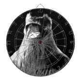 Raven Dartboard Cool Raven Gifts & Dartboard Dartscheibe (vorne)