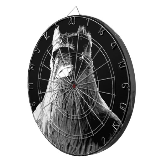 Raven Dartboard Cool Raven Gifts & Dartboard Dartscheibe (Vorderseite rechts)