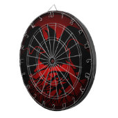 Raven Dartboard Coole Tribal Art - Geschenke Dartb Dartscheibe (Vorderseite rechts)