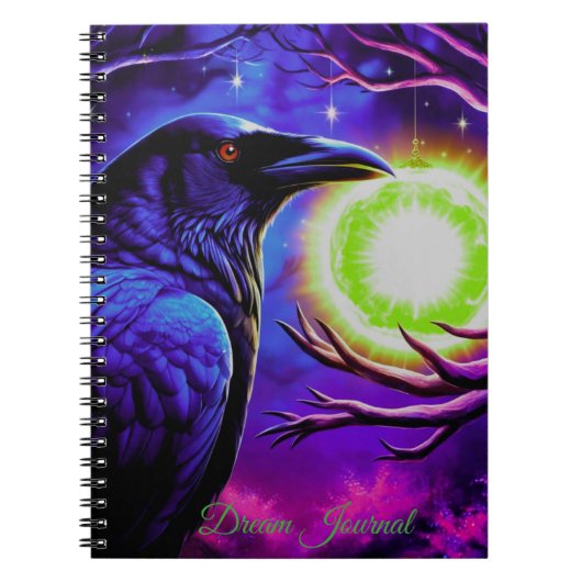 Raven Dream Journal Notizblock (Vorderseite)