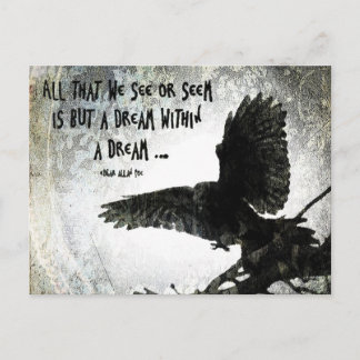 Raven Dream Postkarte