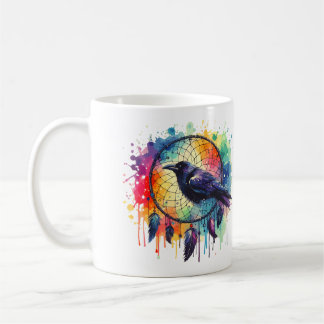 Raven Dreamcatcher Kaffeetasse