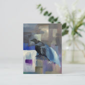 Raven Family Postkarte (Stehend Vorderseite)