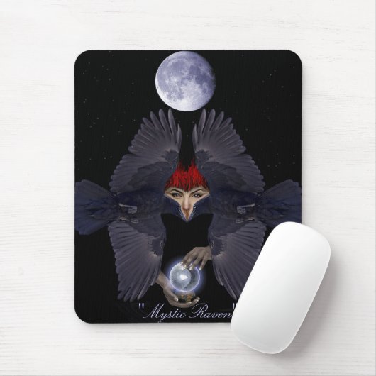 RAVEN FANTASY Mousepad (Mit Mouse)