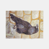 Raven Fleecedecke (Vorderseite (Horizontal))